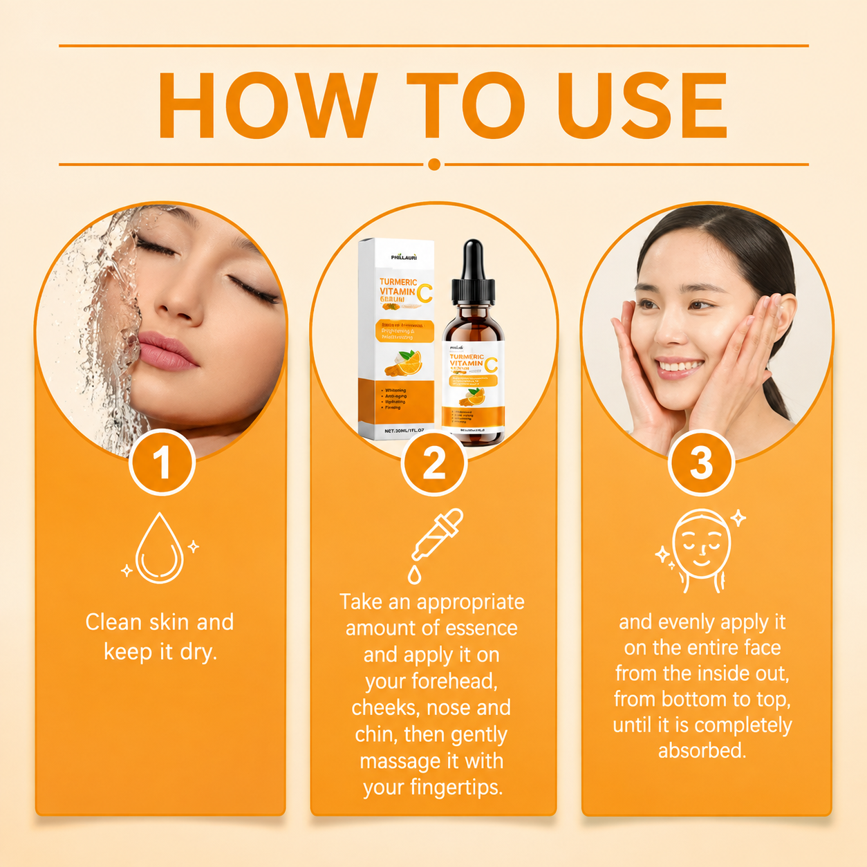 Phillauri Vitamin C Face Serum Combo (Pack of 3) | 30ml Each