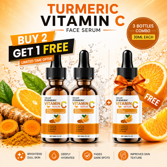 Phillauri Vitamin C Face Serum Combo Pack (Buy 2 Get 1 Free) | 30ml × 3